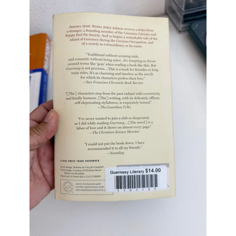 The Guernsey Literary and Potato Peel Pie Society Mary Ann Shaffer Paperback